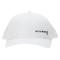 BASEBALL CAP CHAERON WANG Bianco Nero