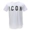 T-SHIRT BASICA C/LOGO GRANDE Bianco