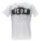 T-SHIRT C/BANDINE Bianco