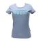CN SS GLITTER DEGRADE LOGO TEE Azzurro