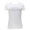CN SS LOGO LACE TEE Bianco