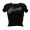 SS CN RIB LOGO TEE Nero