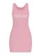 SUNFLOWER RIB DRESS Rosa
