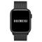 SMARTWATCH BK MEDIUM 43MM Nero Maglia Milano