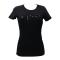  CN SS LOGO  SEGQUINS TEE Nero